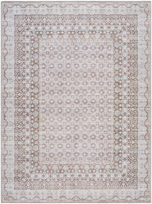 Rainier Cottage Medium Gray Washable Area Rug - Our PNW Home x Livabliss