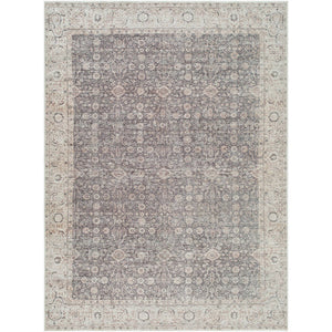 Spokane Traditional Charcoal/Tan Area Rug - Our PNW Home x Livabliss