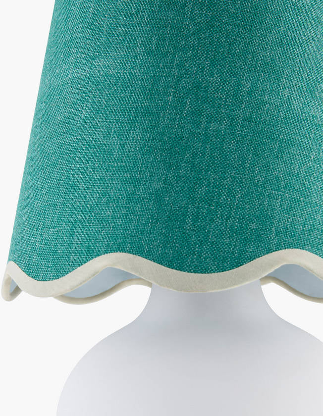 Kolleen Cottage Green/White Table Lamp