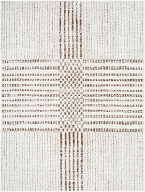 Architect Modern Dark Brown/Ivory Area Rug - Galey Alix Livabliss