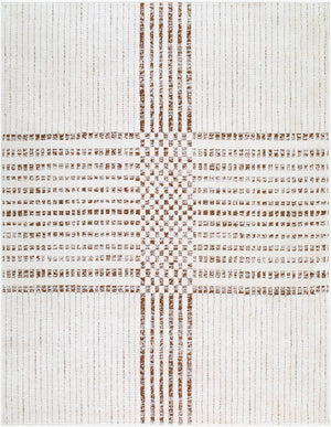 Architect Modern Dark Brown/Ivory Area Rug - Galey Alix Livabliss