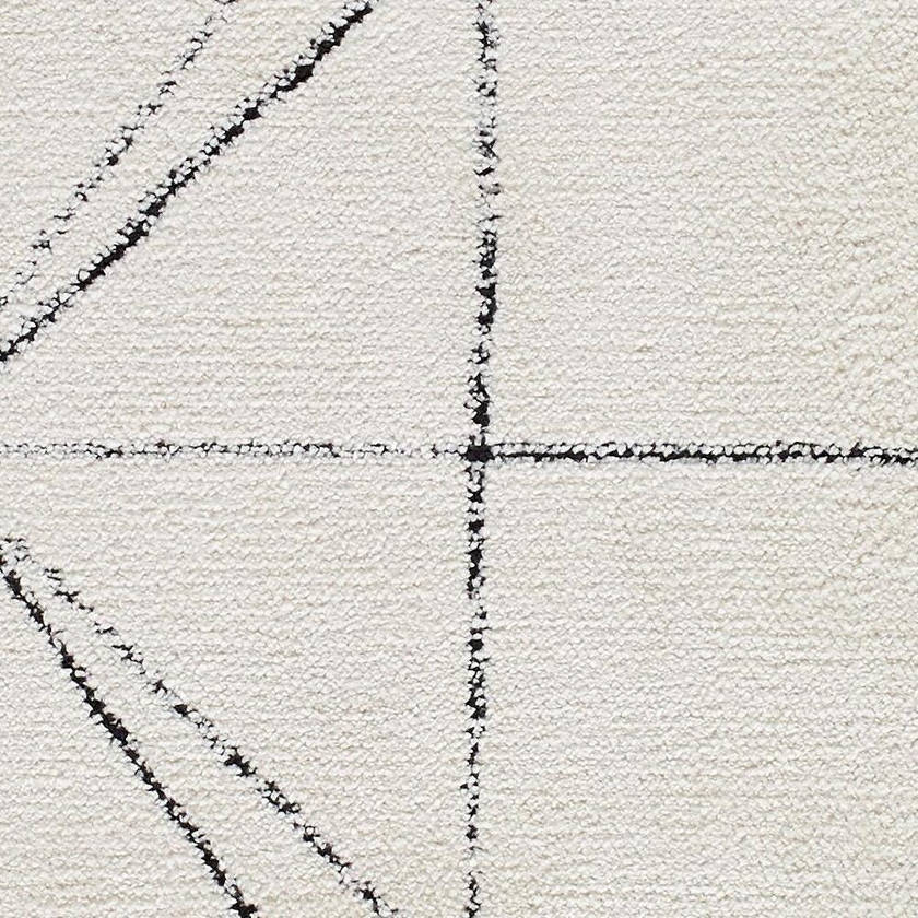 Architect Modern Black/Ivory Area Rug - Galey Alix Livabliss