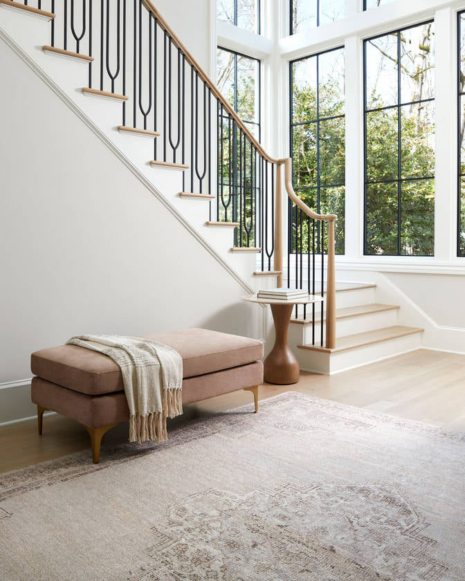 Benjamin Light Brown Bench - Galey Alix x Livabliss