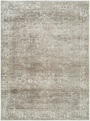 Collins Avenue Traditional Dark Brown Area Rug - Galey Alix Livabliss