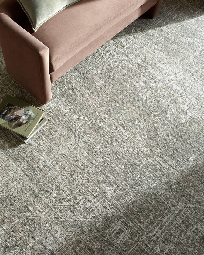 Collins Avenue Traditional Olive Area Rug - Galey Alix Livabliss