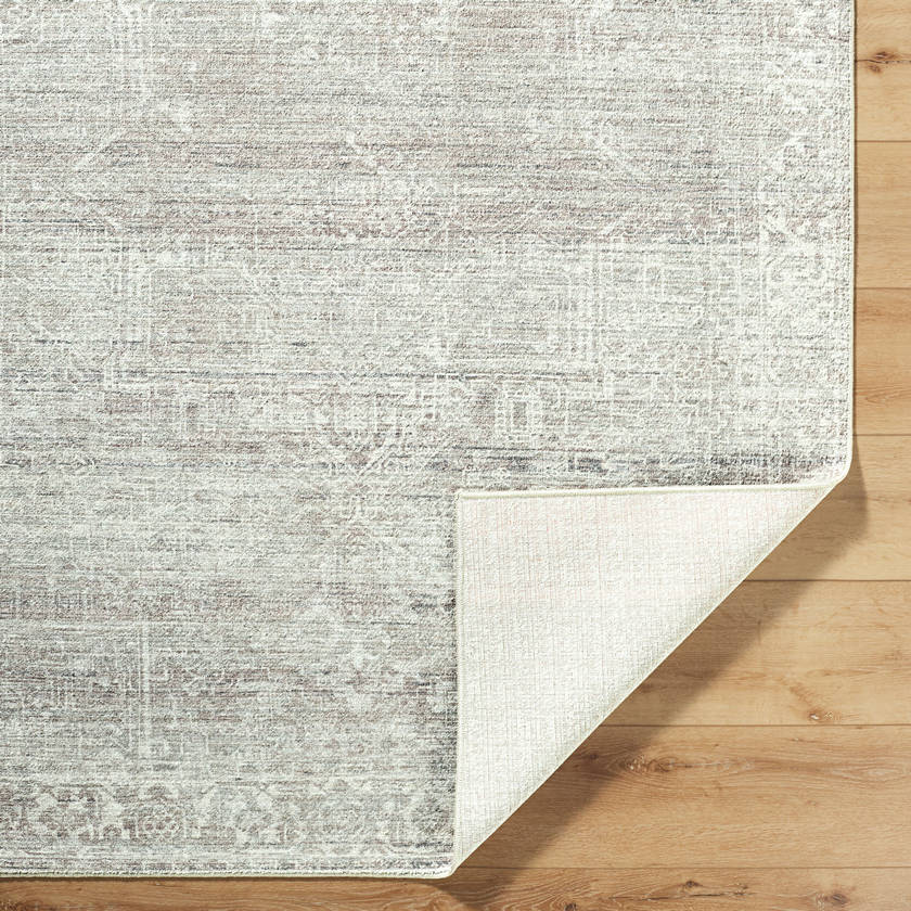 Collins Avenue Traditional Ivory/Slate Area Rug - Galey Alix Livabliss