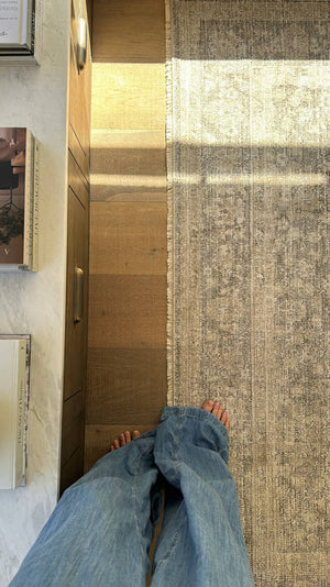 Maria Elena Traditional Ivory/Medium Brown Area Rug - Galey Alix Livabliss