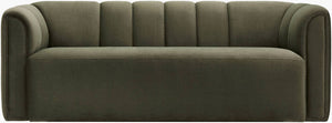 Dale Olive Sofa - Galey Alix x Livabliss