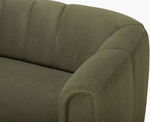 Dale Olive Sofa - Galey Alix x Livabliss