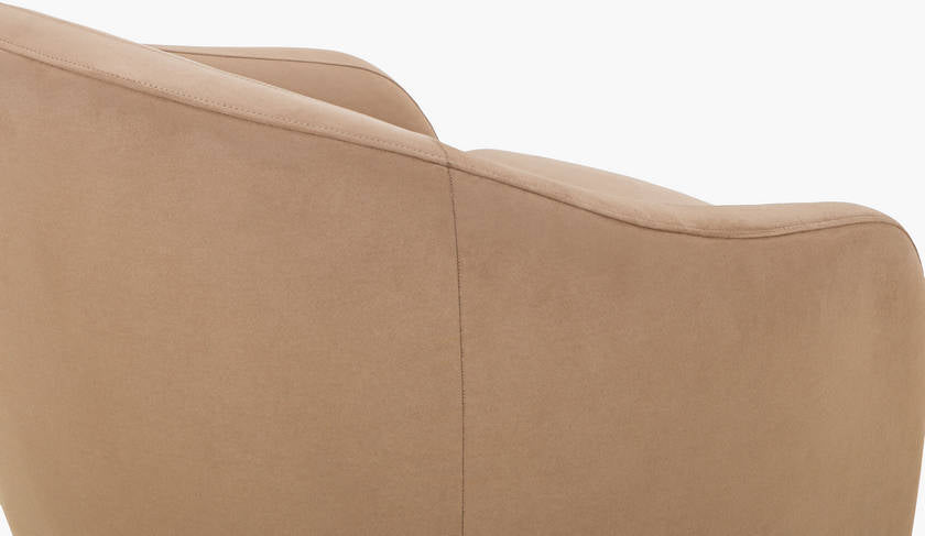 Hatcher Beige Accent Chair - Galey Alix x Livabliss