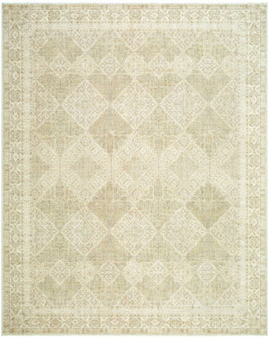 Fetscher Traditional Olive/Light Beige Area Rug - Galey Alix Livabliss