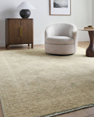Fetscher Traditional Olive/Light Beige Area Rug - Galey Alix Livabliss