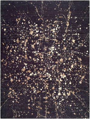 Janek Modern Charcoal Area Rug - Galey Alix Livabliss