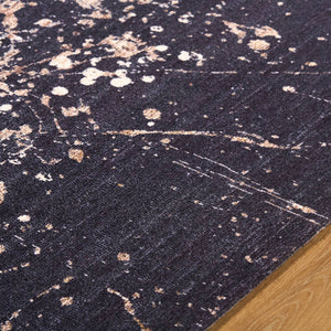 Janek Modern Charcoal Area Rug - Galey Alix Livabliss