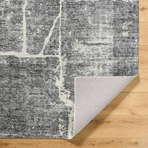 Janek Modern Ash Gray Area Rug - Galey Alix Livabliss