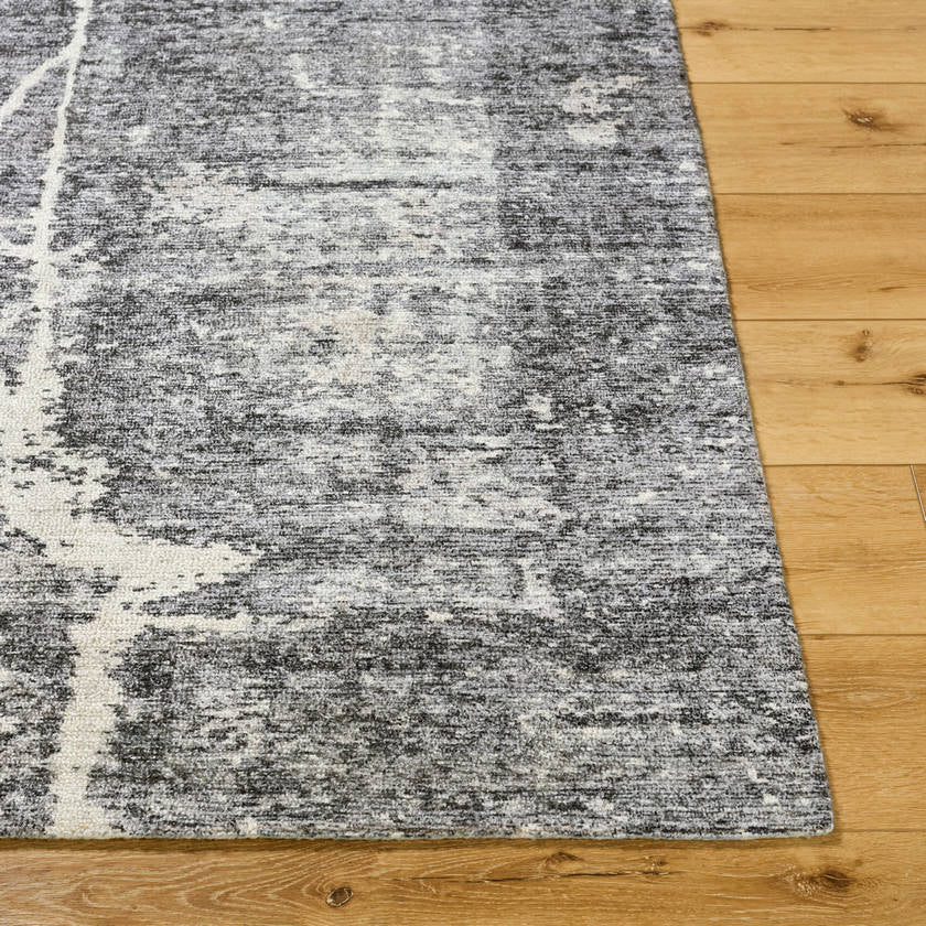 Janek Modern Ash Gray Area Rug - Galey Alix Livabliss