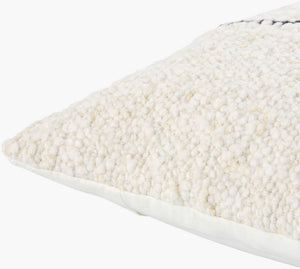 LaRocco Ivory Pillow Cover - Galey Alix x Livabliss