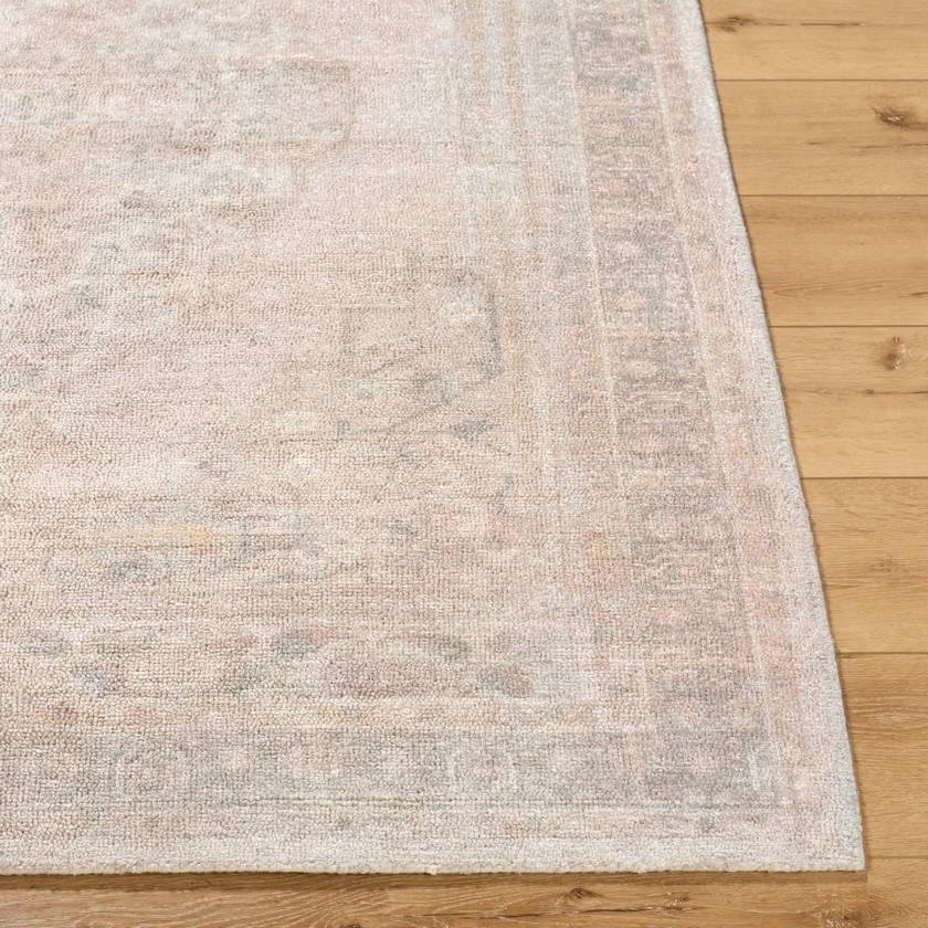 Luciana Traditional Taupe Area Rug - Galey Alix Livabliss