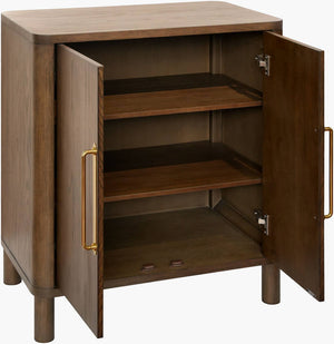 Marshall Dark Brown Cabinet - Galey Alix x Livabliss