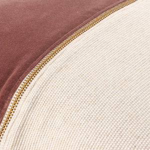 San Marco Chestnut/Cream Pillow Cover - Galey Alix x Livabliss