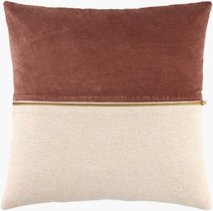 San Marco Chestnut/Cream Pillow Cover - Galey Alix x Livabliss