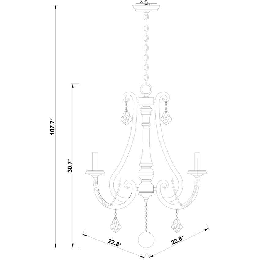 Streamwood Traditional Ceiling Lighting