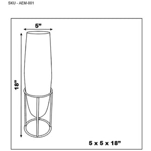 Primorsko Green Vase