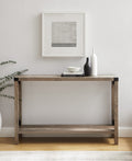 Metal X Entry Table