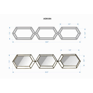 Ellmau Modern Wall Mirror