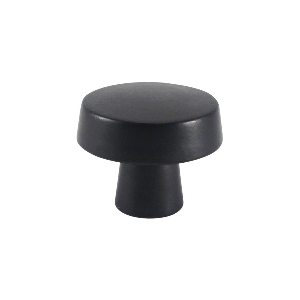 Transitional Round Knob, Iron