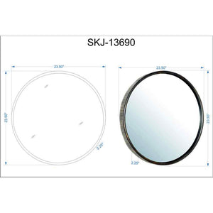 Batenburg Modern Wall Mirror