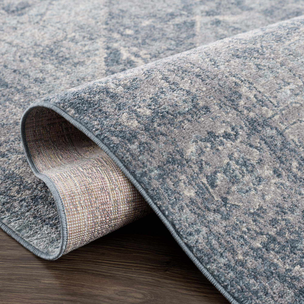 Peeta Blue Medallion Area Rug