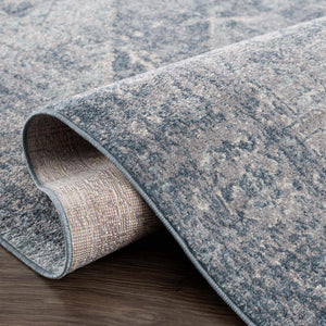 Peeta Blue Medallion Area Rug