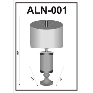 Andra Traditional Table Lamp