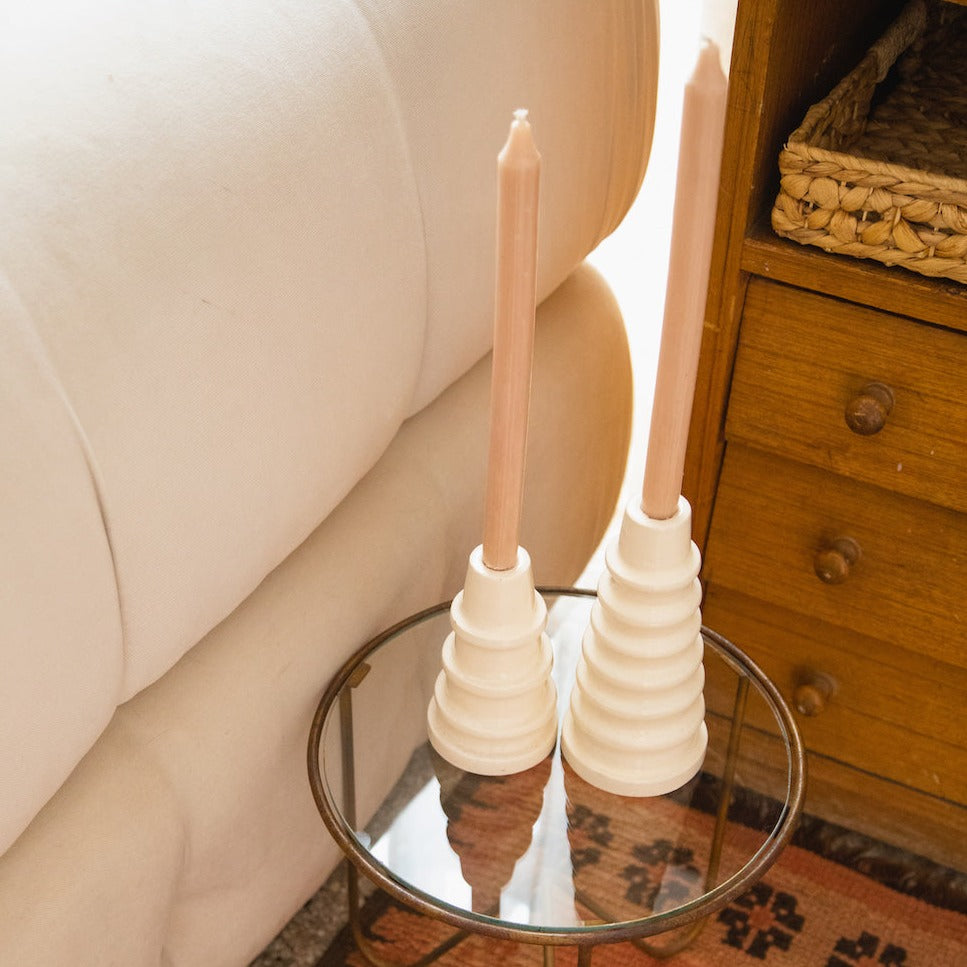 Kasbah Candle Holder + Bud Vase