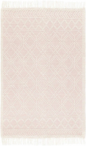 Ramsbury Soft Pink Wool Rug