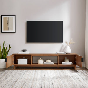 Reema Arundo Scandinavian Reeded TV Stand