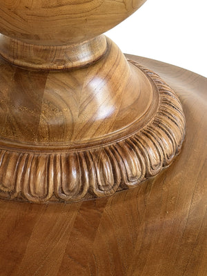 48" Charlotte Pedestal Table (Golden Oak)