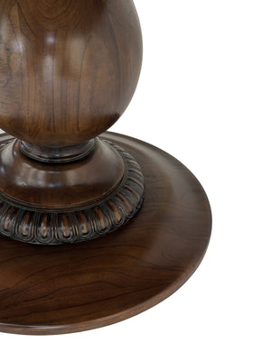 48" Charlotte Pedestal Table (Walnut)