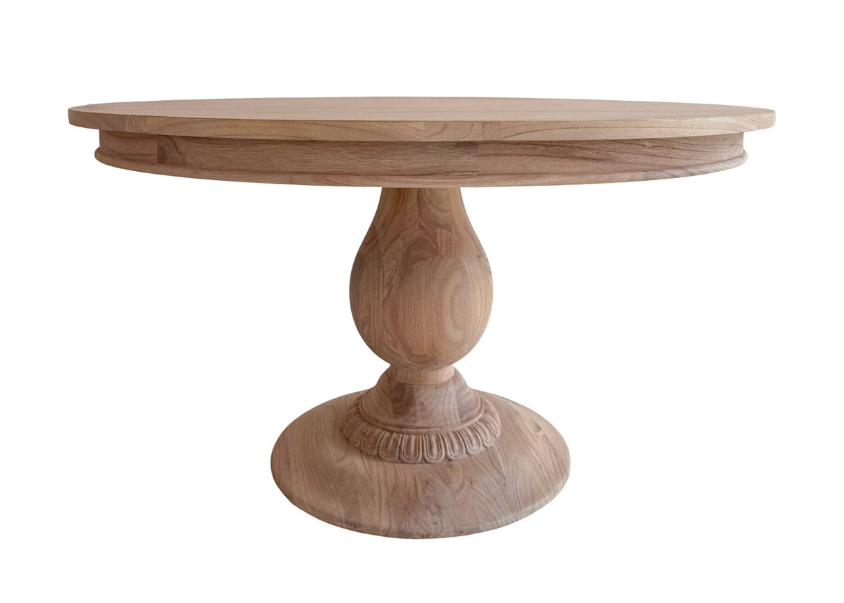 48" Charlotte Pedestal Table (Natural)