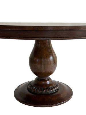 48" Charlotte Pedestal Table (Walnut)