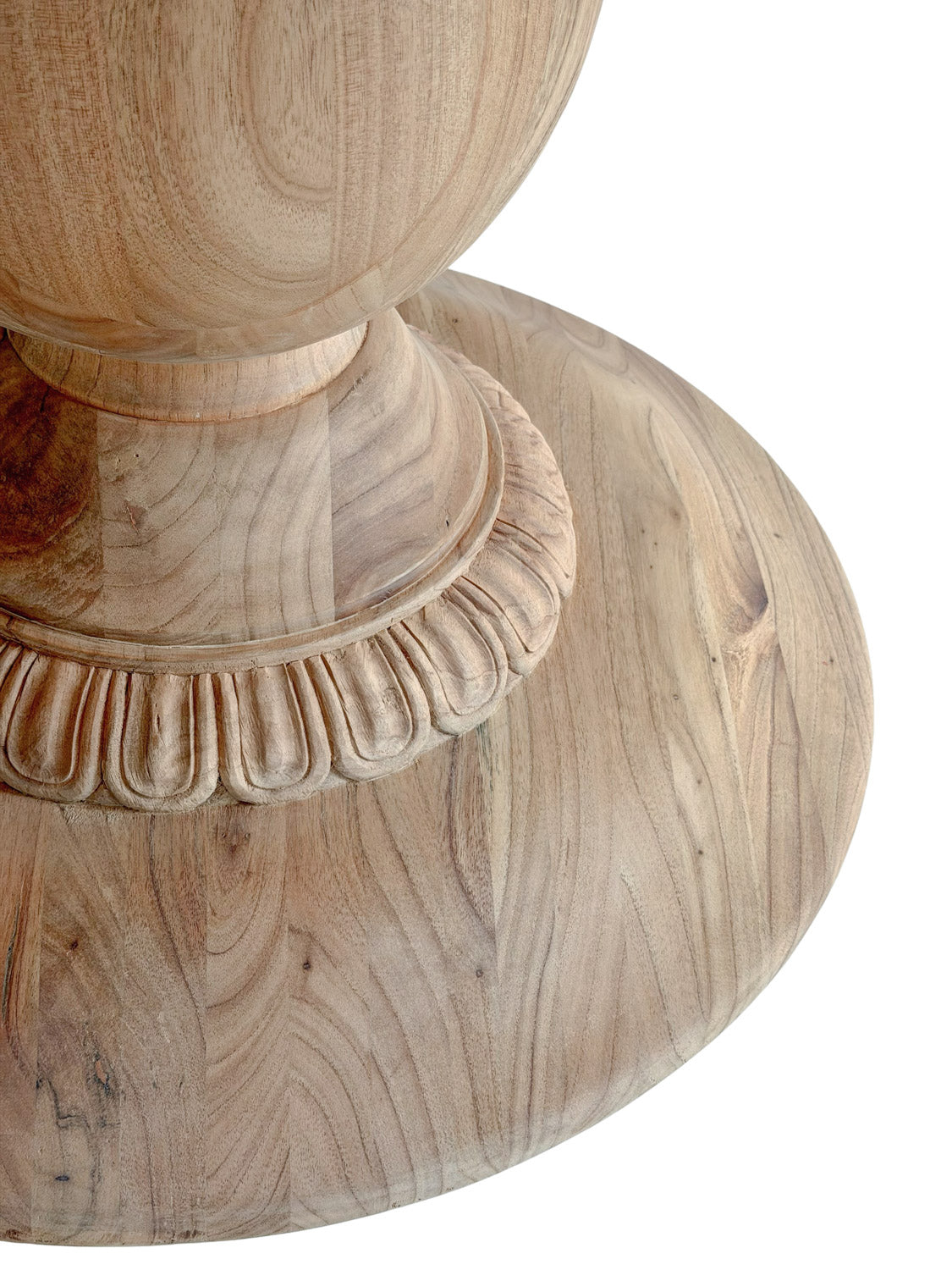 55" Charlotte Pedestal Table (Natural)