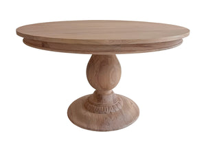 55" Charlotte Pedestal Table (Natural)