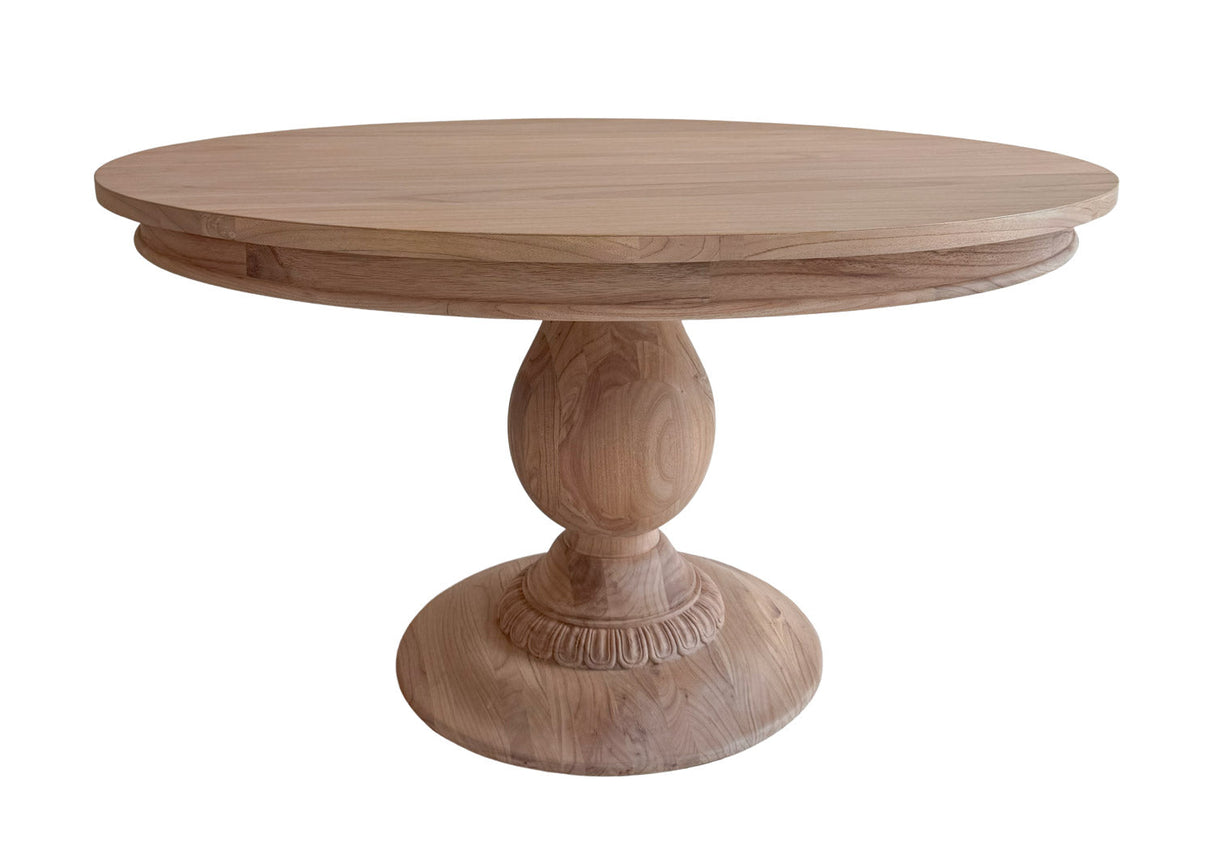 48" Charlotte Pedestal Table (Natural)