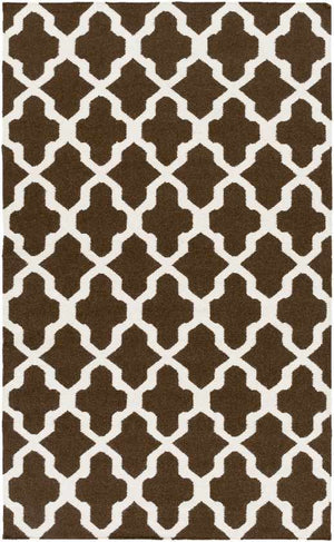 Woold Modern Brown Area Rug
