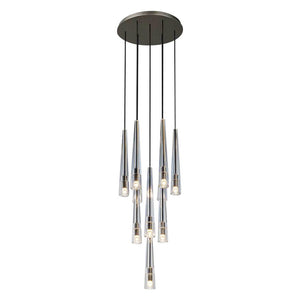 Abner Round Crystal Chandelier