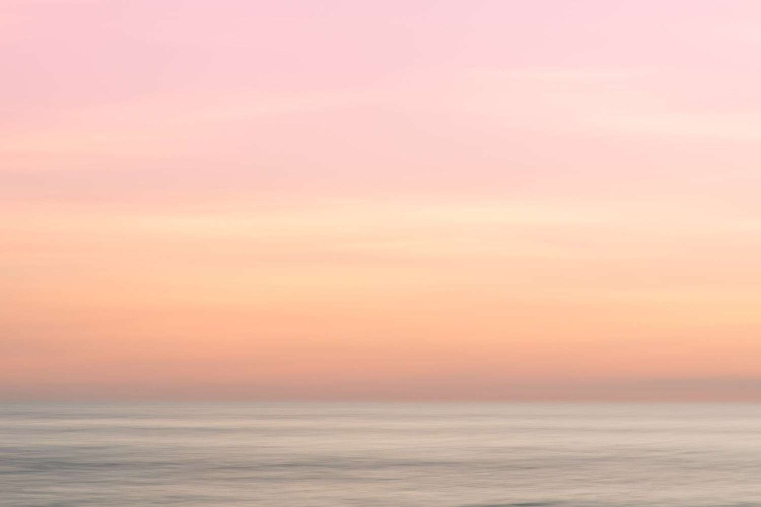 Abstract Sunset Ocean Wallpaper Mural