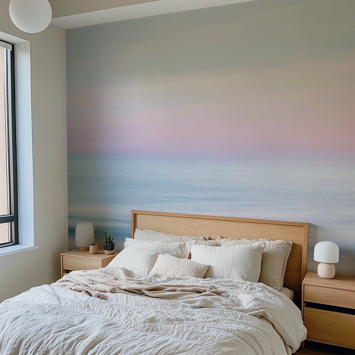 Serene Sunrise Ocean Wallpaper Mural