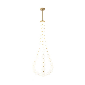 Acrylic Pearl Necklace Chandelier
