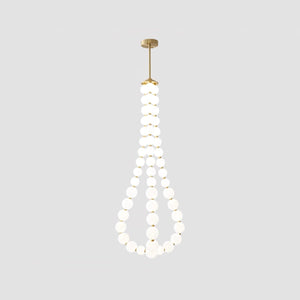 Acrylic Pearl Necklace Chandelier